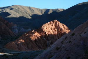 View from the Cerro de los Siete Colores, Purmamarca