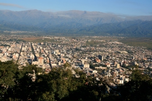 City view from Cerro San Bernardo