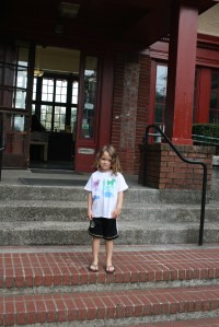 Molly loves her new preschool!